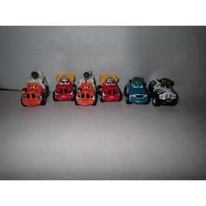 Lot of 6 vintage Tonka Lil Chuck & Friends Diecast Toy Trucks Maisto Hasbro 2000